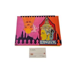 Vintage TWA Trans World Airlines Flavors Of The World Cookbook Recipes Aviation